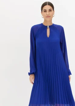 bonprix Robe courte plissée en mousseline|Femme Mode Festive|Robes