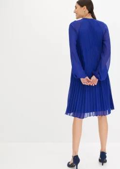 bonprix Robe courte plissée en mousseline|Femme Mode Festive|Robes