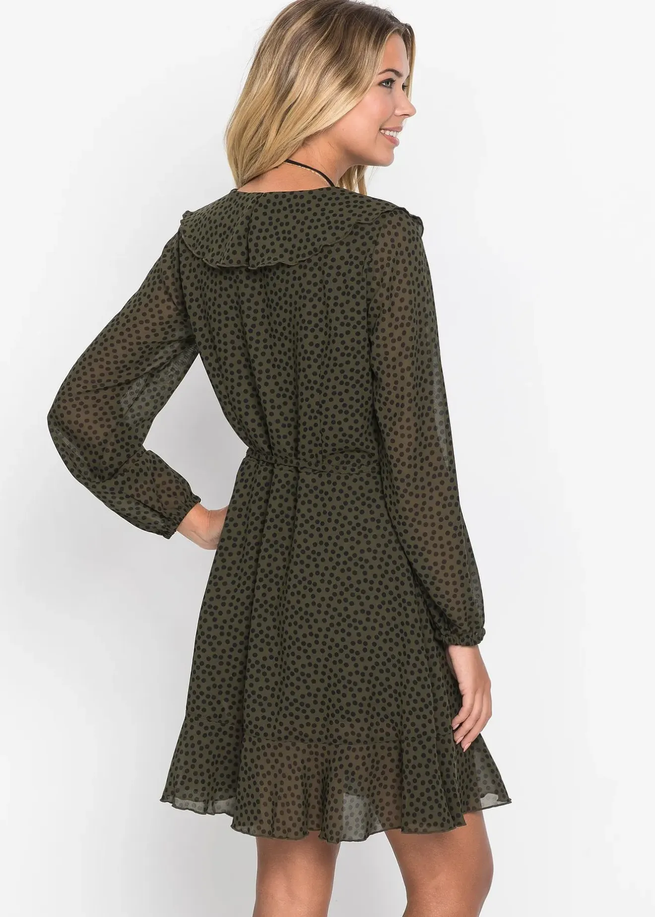 bonprix Robe courte style portefeuille|Femme Robes