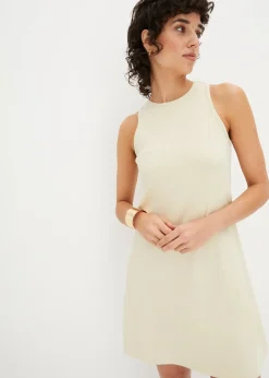 bonprix Robe côtelée en coton|Femme Basiques