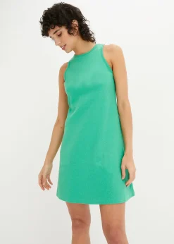 Femme bonprix Basiques|Robe côtelée en coton