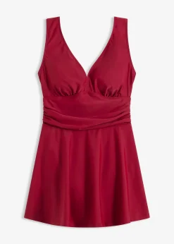 Femme bonprix Robes De Bain|Robe de bain à bretelles croisées