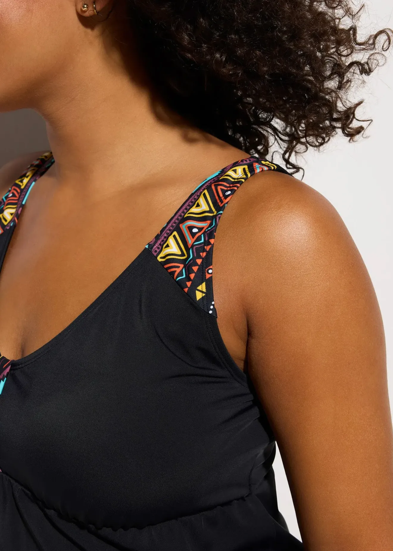 bonprix Robe de bain grande stature en polyamide recyclé|Femme Robes De Bain