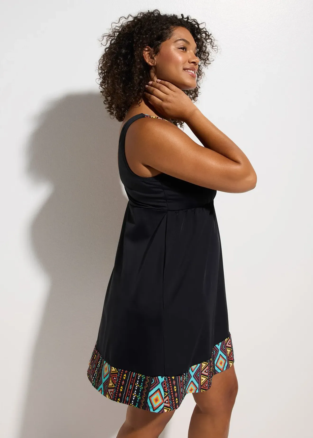 bonprix Robe de bain grande stature en polyamide recyclé|Femme Robes De Bain