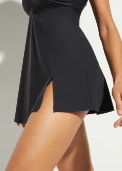 Femme bonprix Robes De Bain|Maillots De Bain Gainants|Robe de bain sculptante, maintien modéré, col V