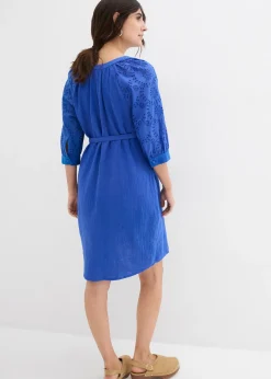 bonprix Robe de grossesse en gaze 100% coton|Femme Femme Enceinte