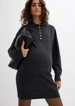 bonprix Robe de grossesse et d’allaitement en fine maille|Femme Femme Enceinte