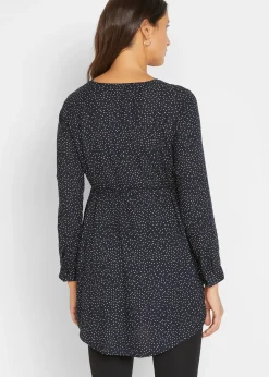 Femme bonprix Femme Enceinte|Robe de grossesse et d’allaitement en viscose fluide