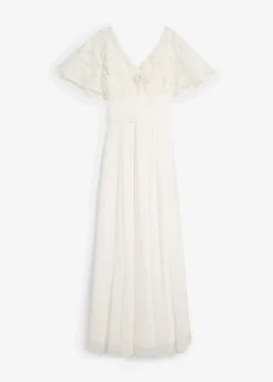 Femme bonprix Femme Enceinte|Robe de mariée 2en1 pour femme enceinte avec fonction allaitement discrète