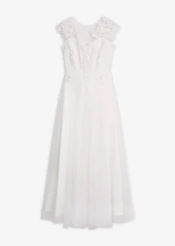 Femme bonprix Robes|Robe de mariée en tulle délicat et dentelle