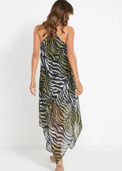 bonprix Robe de plage longue en crêpe|Femme Vêtements De Plage|Robes