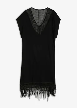 bonprix Robe de plage transparente en viscose|Femme Vêtements De Plage|Robes