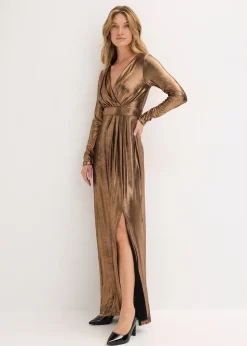 bonprix Robe de soirée en jersey fin et brillant|Femme Mode Festive|Robes