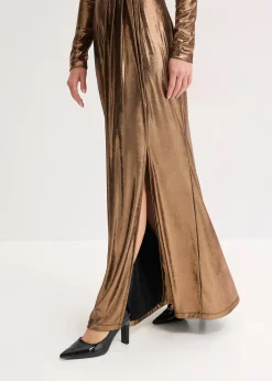 bonprix Robe de soirée en jersey fin et brillant|Femme Mode Festive|Robes