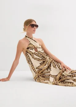 bonprix Robe dos nu, coupe évasée|Femme Robes