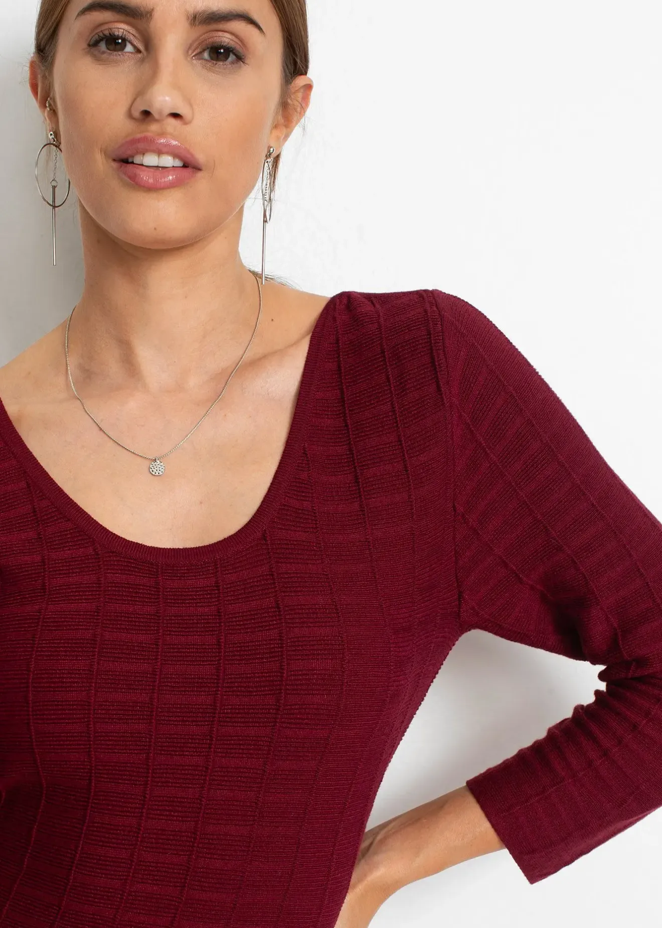 bonprix Robe douce en maille|Femme Maille|Robes