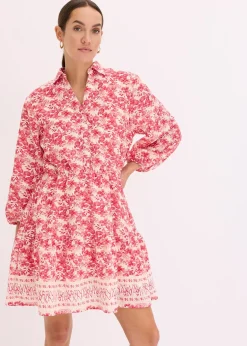 bonprix Robe effet lin|Femme Robes