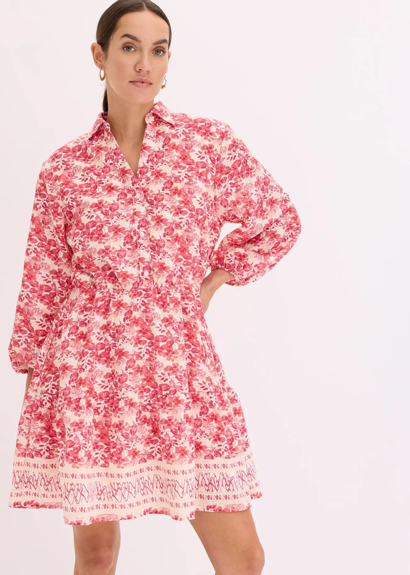 bonprix Robe effet lin|Femme Robes