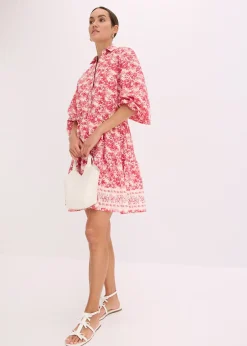 bonprix Robe effet lin|Femme Robes