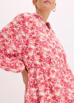 bonprix Robe effet lin|Femme Robes