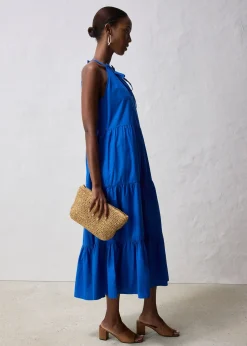 bonprix Robe en coton et soie|Femme Premium|Robes