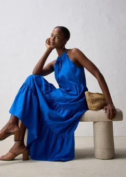 bonprix Robe en coton et soie|Femme Premium|Robes