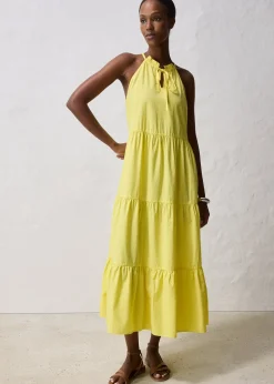 Femme bonprix Premium|Robes|Robe en coton et soie