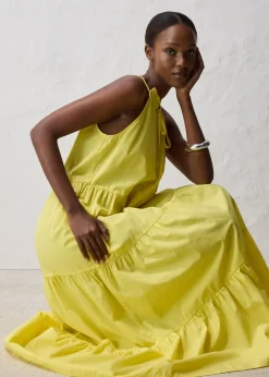 Femme bonprix Premium|Robes|Robe en coton et soie