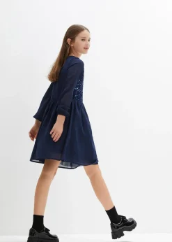 bonprix Robe en crêpe|Enfant Vêtements Enfant|Filles 9-16 Ans·Robes & Combinaisons