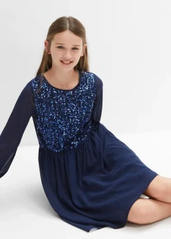 bonprix Robe en crêpe|Enfant Vêtements Enfant|Filles 9-16 Ans·Robes & Combinaisons