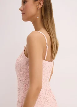 Femme bonprix Mode Festive|Robe en dentelle à bretelles