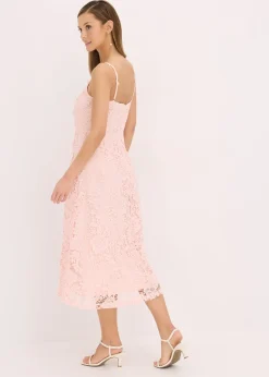 Femme bonprix Mode Festive|Robe en dentelle à bretelles