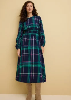 bonprix Robe en flanelle 100% coton|Femme Robes