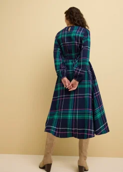 bonprix Robe en flanelle 100% coton|Femme Robes