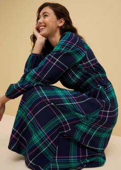 bonprix Robe en flanelle 100% coton|Femme Robes