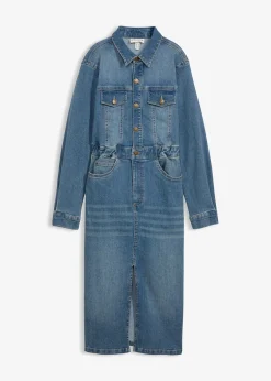 Femme bonprix Tailles Petite|Robes|Robe en jean