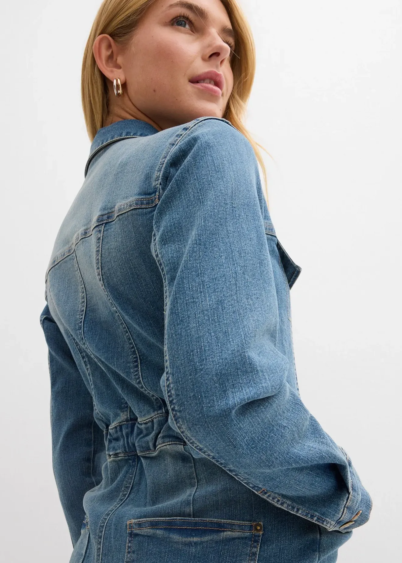 Femme bonprix Tailles Petite|Robes|Robe en jean