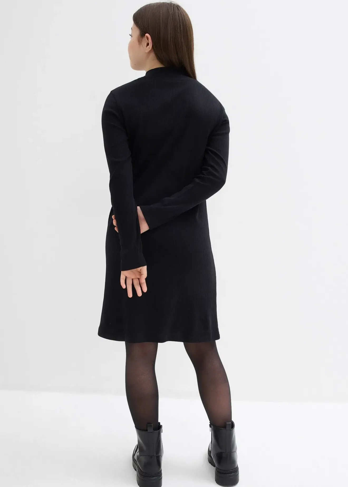 Enfant bonprix Vêtements Enfant|Filles 9-16 Ans·Robes & Combinaisons|Robe en jersey à col montant