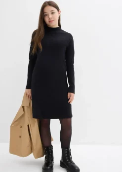 Enfant bonprix Vêtements Enfant|Filles 9-16 Ans·Robes & Combinaisons|Robe en jersey à col montant