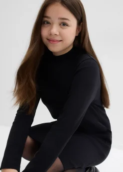 Enfant bonprix Vêtements Enfant|Filles 9-16 Ans·Robes & Combinaisons|Robe en jersey à col montant