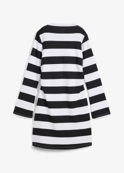 Femme bonprix Robes|Robe en jersey à col montant