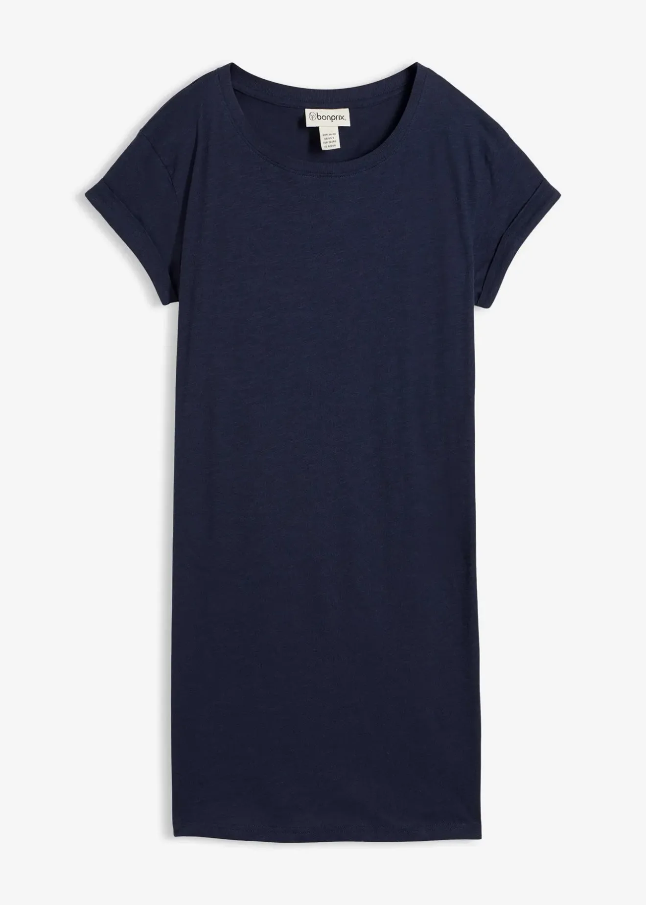 Femme bonprix Basiques|Robes|Robe en jersey 100% coton