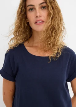 Femme bonprix Basiques|Robes|Robe en jersey 100% coton