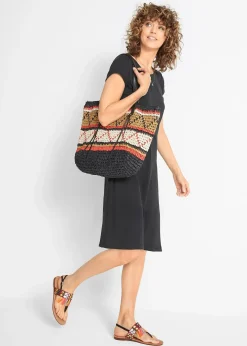 Femme bonprix Basiques|Robes|Robe en jersey 100% coton