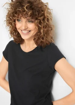 Femme bonprix Basiques|Robes|Robe en jersey 100% coton