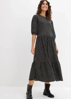 bonprix Robe en jersey 100% coton|Femme Robes