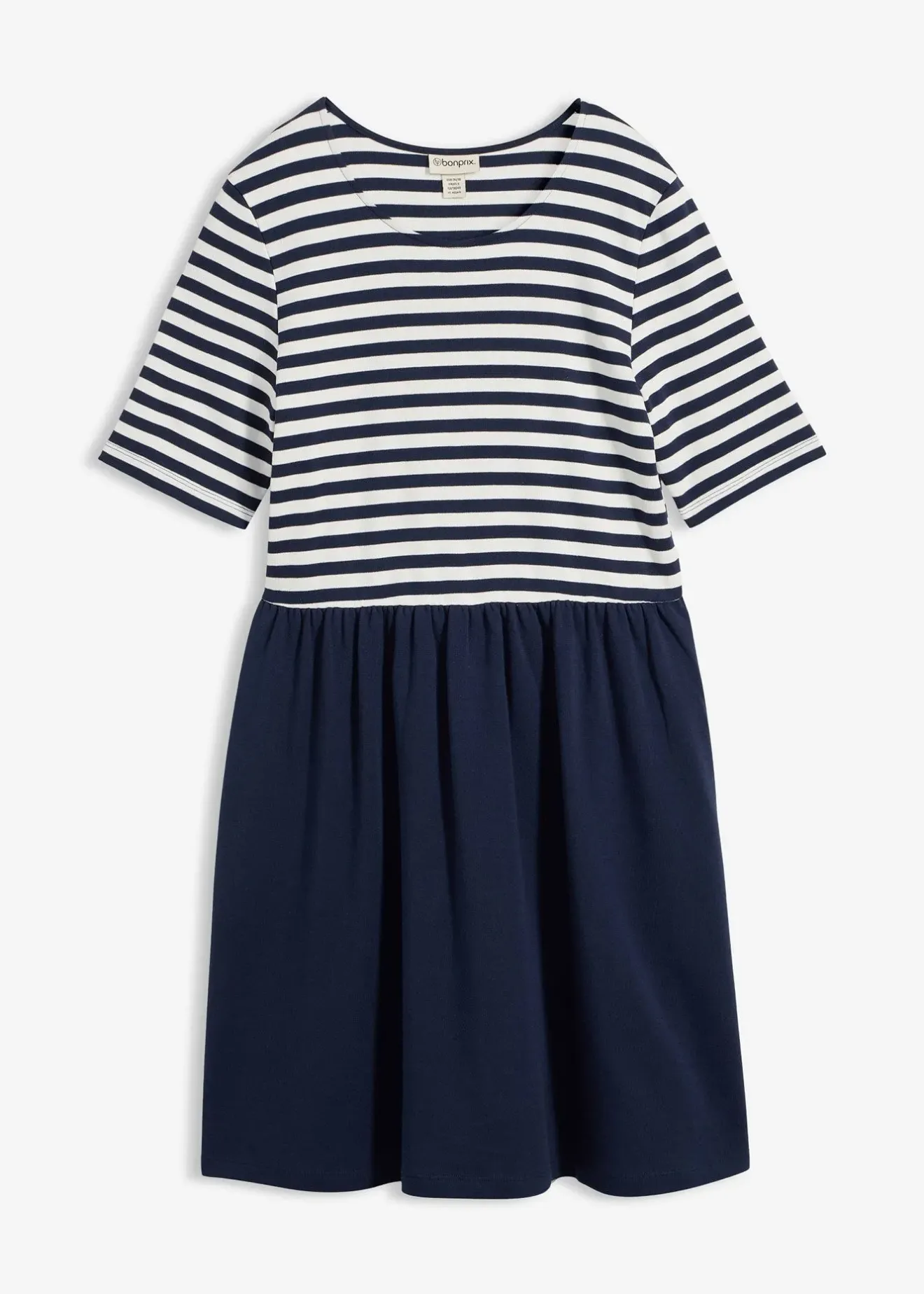 bonprix Robe en jersey 100% coton|Femme Robes