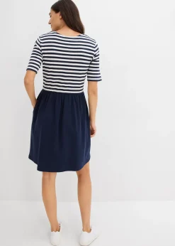 bonprix Robe en jersey 100% coton|Femme Robes