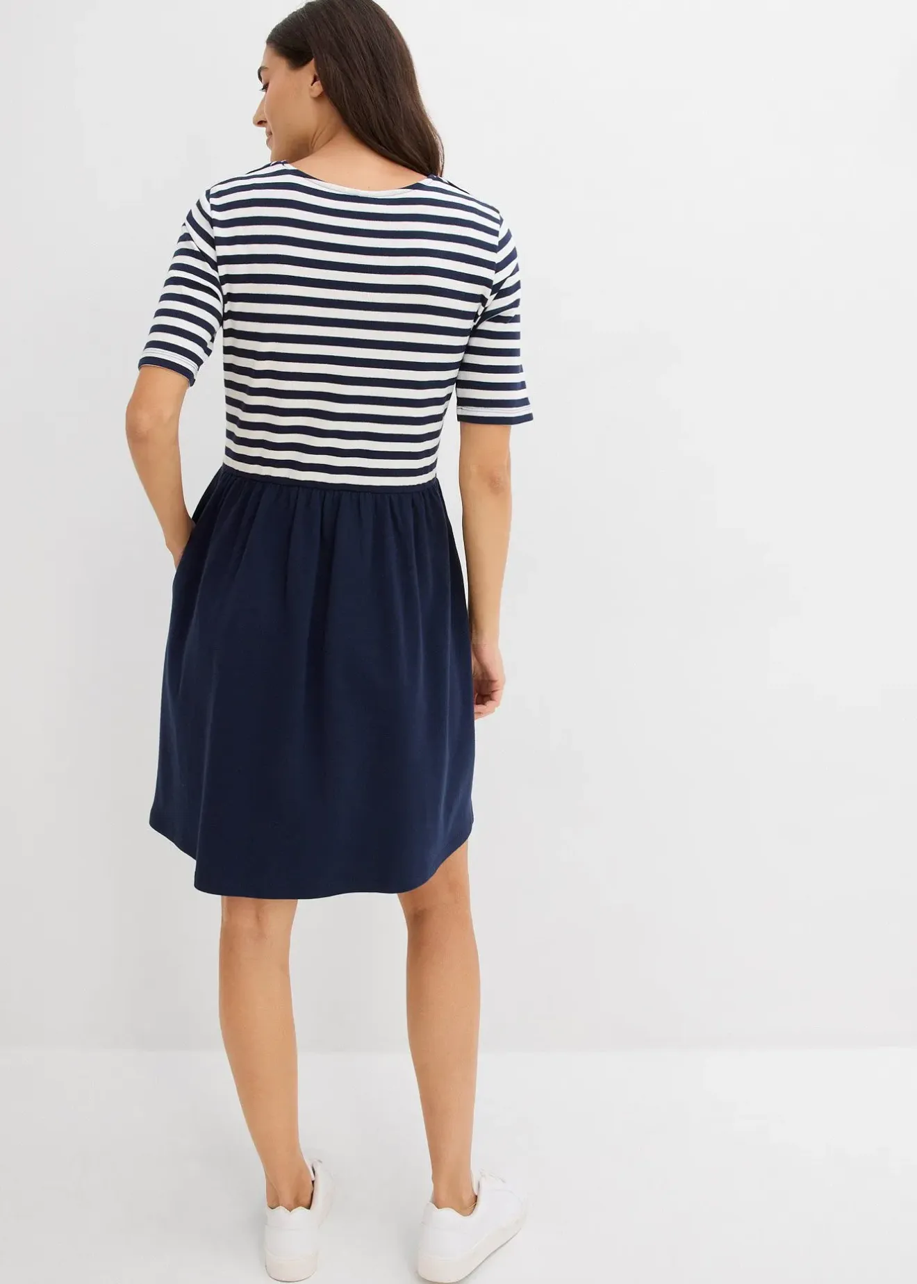 bonprix Robe en jersey 100% coton|Femme Robes