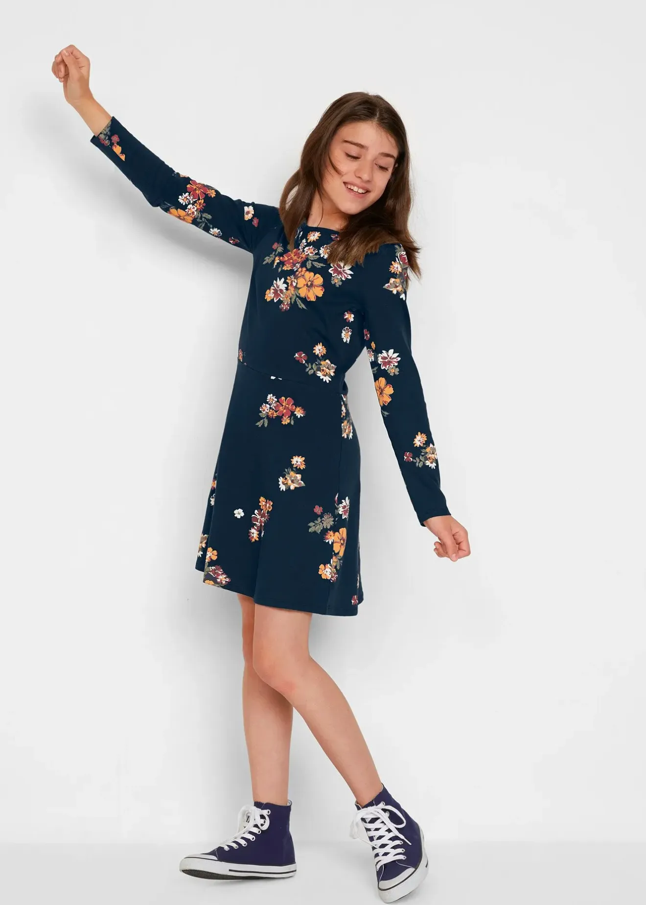 bonprix Robe en jersey 100% coton|Enfant Vêtements Enfant|Filles 9-16 Ans·Robes & Combinaisons